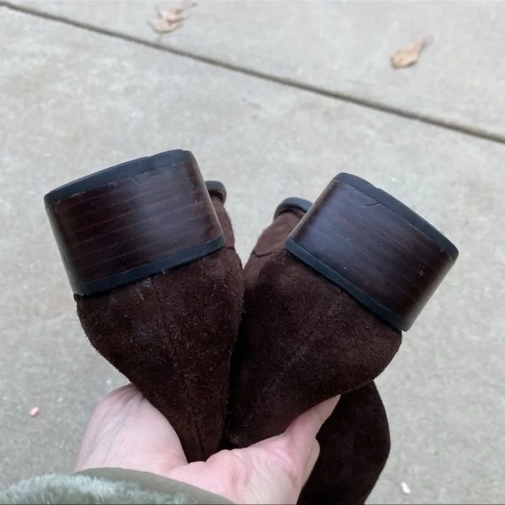 Born Dark Brown Over the Knee Boots - Picture 4 of 5